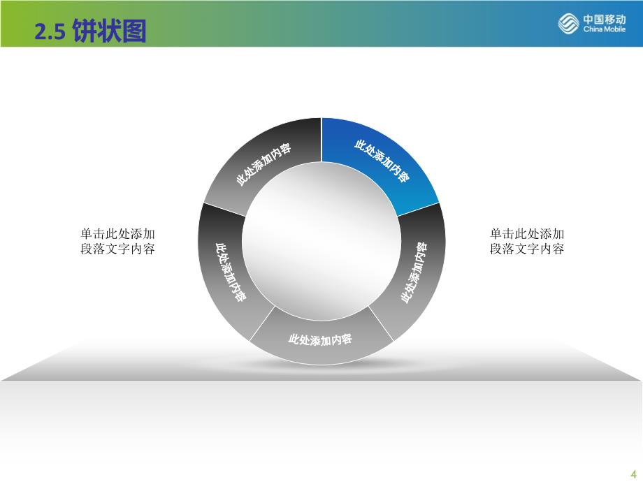 饼状图PPT模板上课教学_第4页