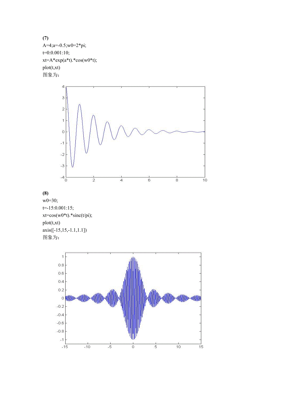 信号与系统课后matlab作业_第4页