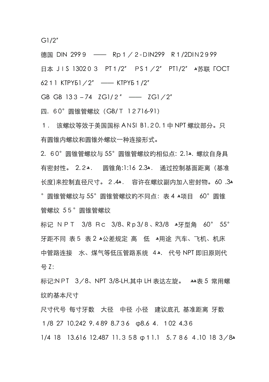 螺纹规格大全_第4页