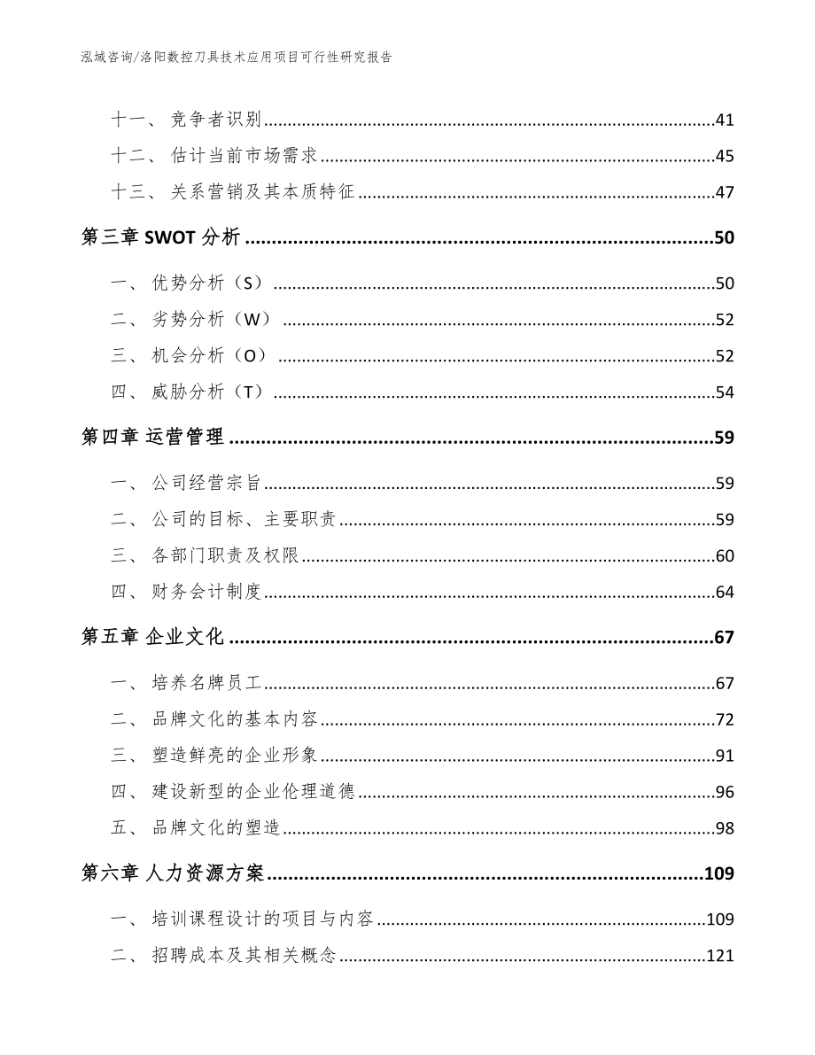 洛阳数控刀具技术应用项目可行性研究报告（模板参考）_第2页