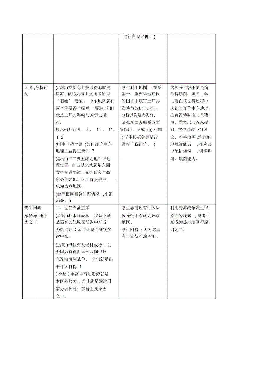 中东教学设计_第4页