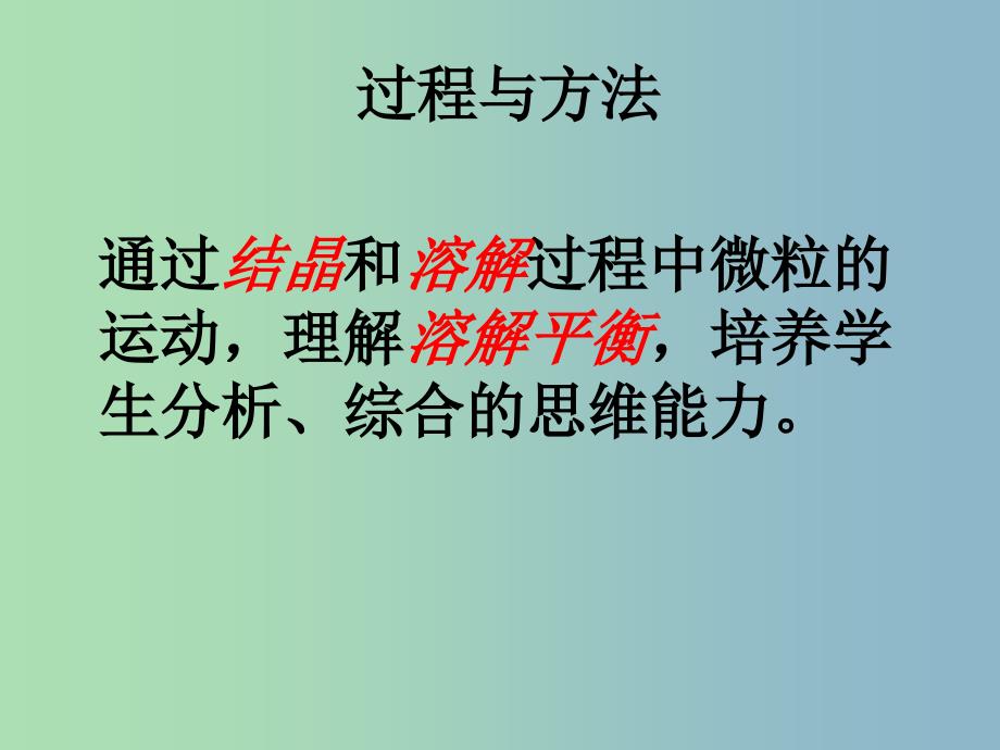 高中化学第一册第四章剖析物质变化中的能量变化4.1物质在溶解过程中有能量变化吗课件3沪科版.ppt_第3页