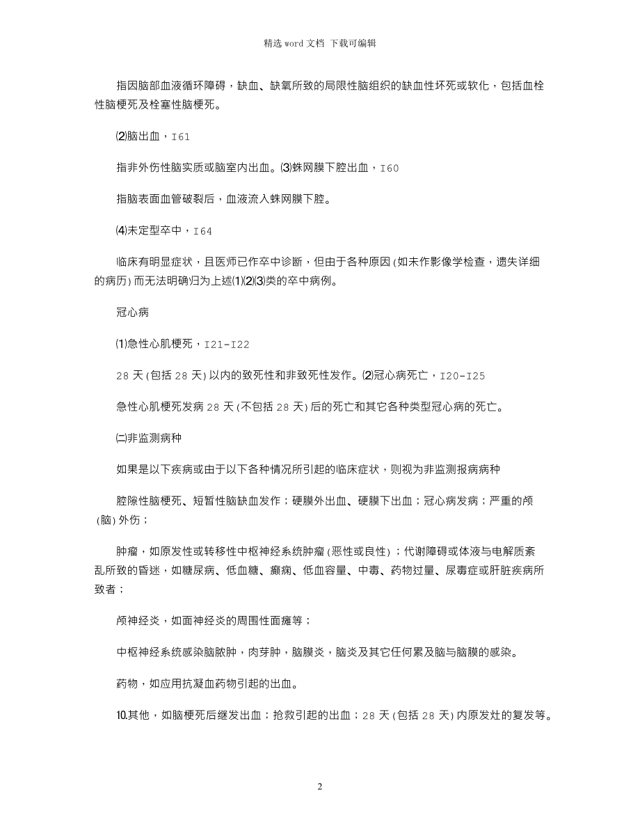 2021年心脑血管疾病监测工作管理制度_第2页