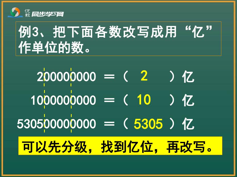 《亿以上数的改写、近似数》教学课件_第4页