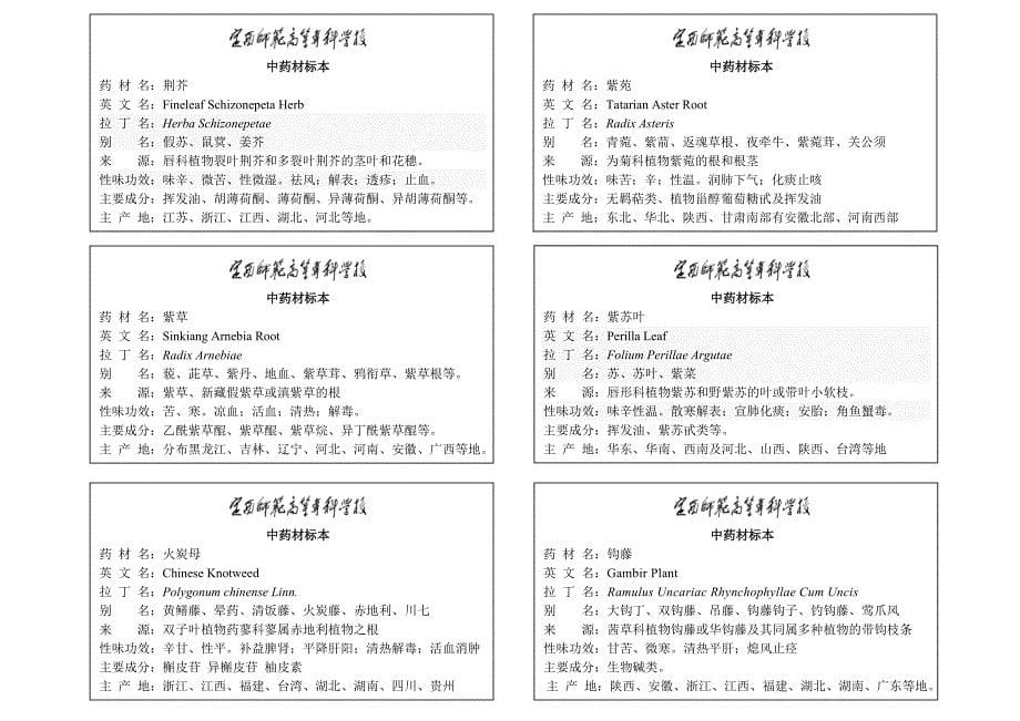 中药材标签饮片排版_第5页