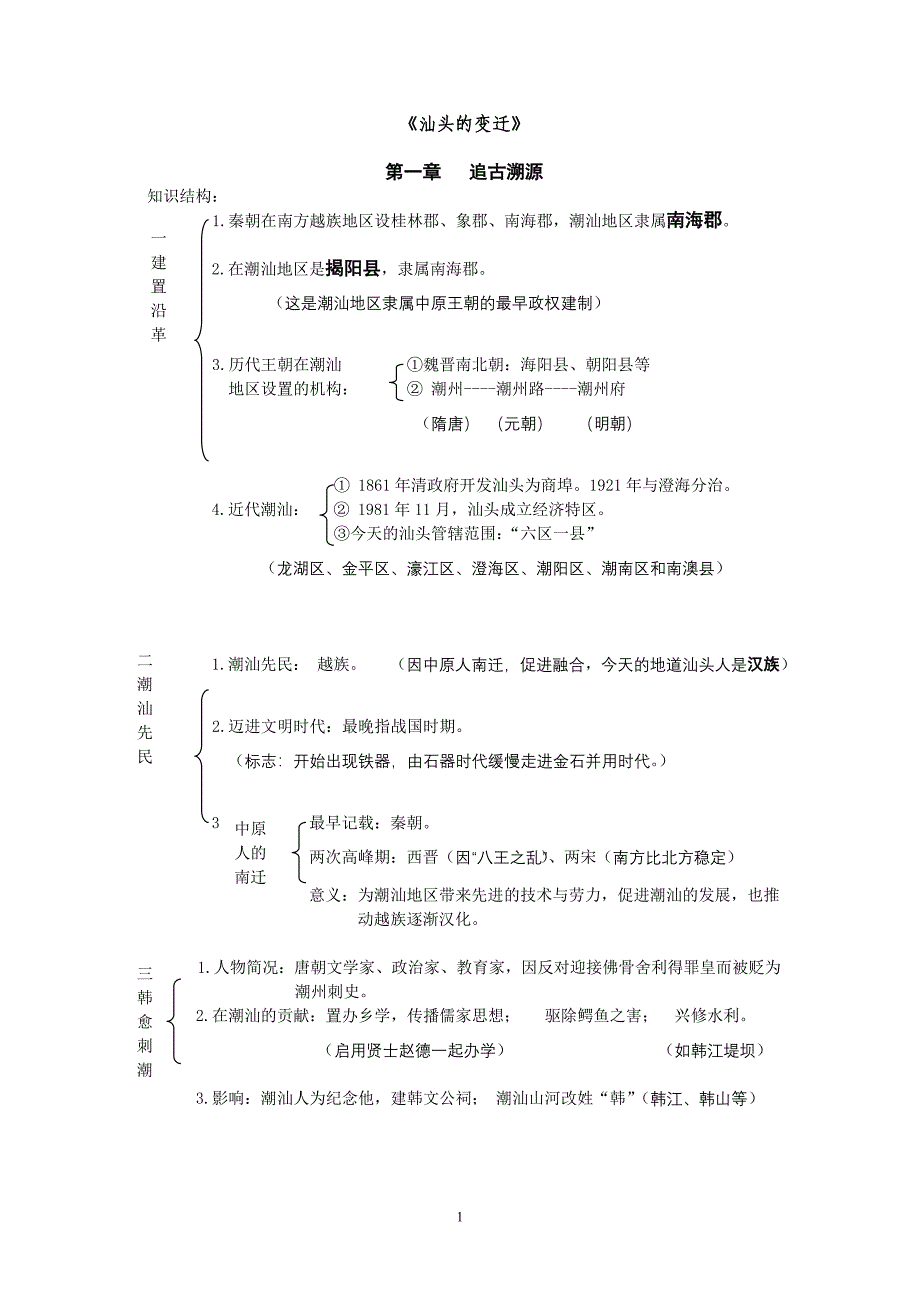 267《汕头的变迁》_第1页