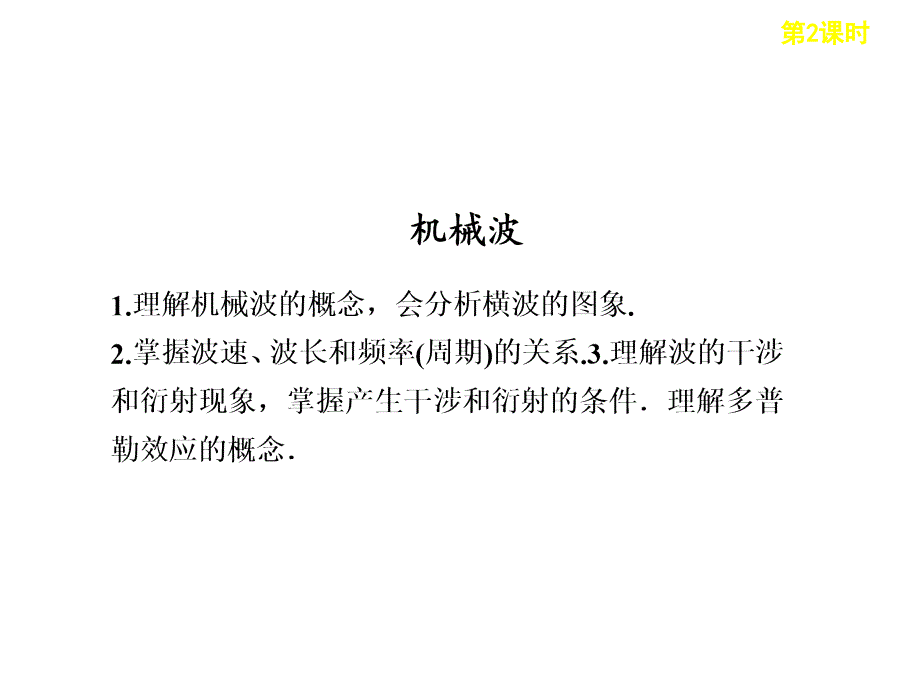 《机械波复习》PPT课件.ppt_第1页