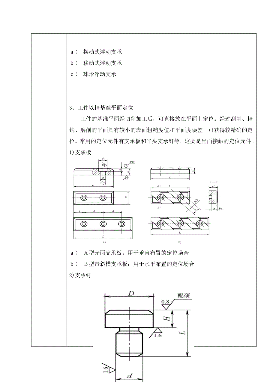 机床夹具设计第二章第2节定位元件设计12_第4页