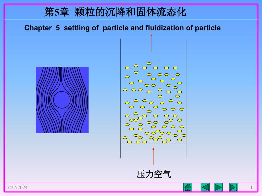 教学课件第5章颗粒的沉降和固体流态化_第1页