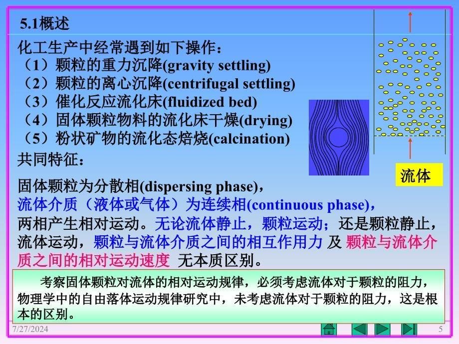 教学课件第5章颗粒的沉降和固体流态化_第5页