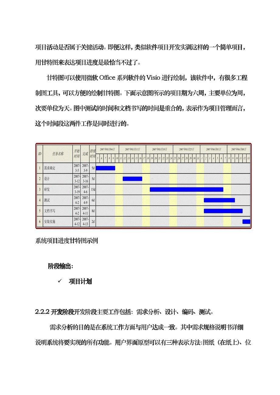 XXXX中型MIS系统开发实训指导书-库存材料管理系统_第5页