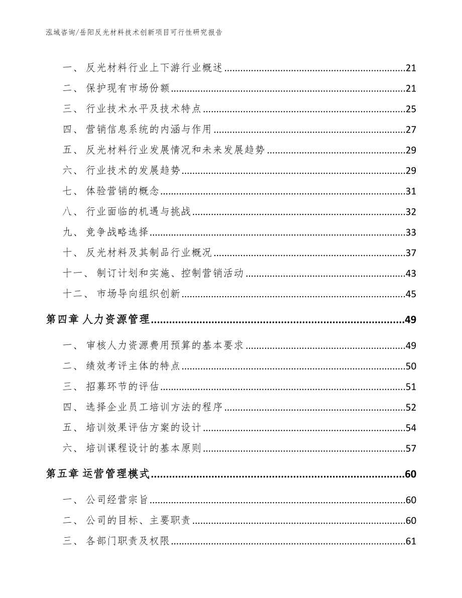 岳阳反光材料技术创新项目可行性研究报告_第4页