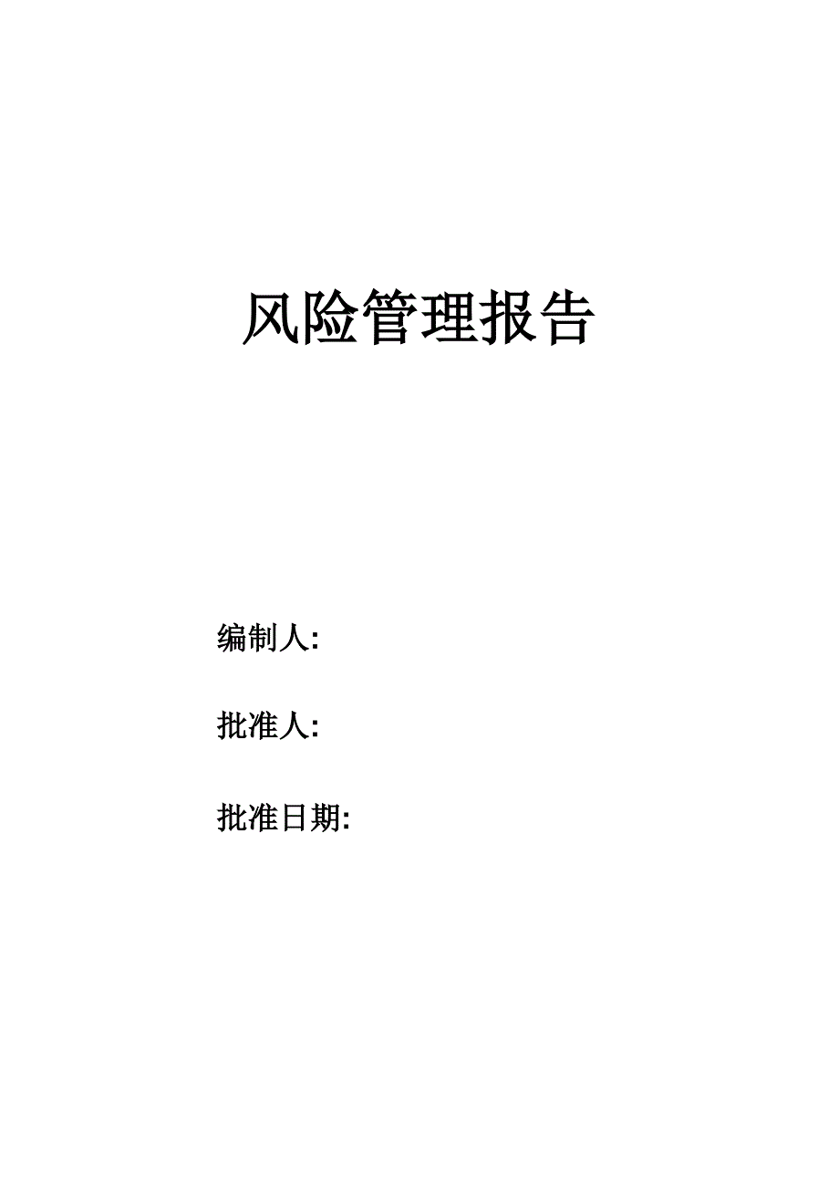 医疗器械风险管理报告(2008)_第1页