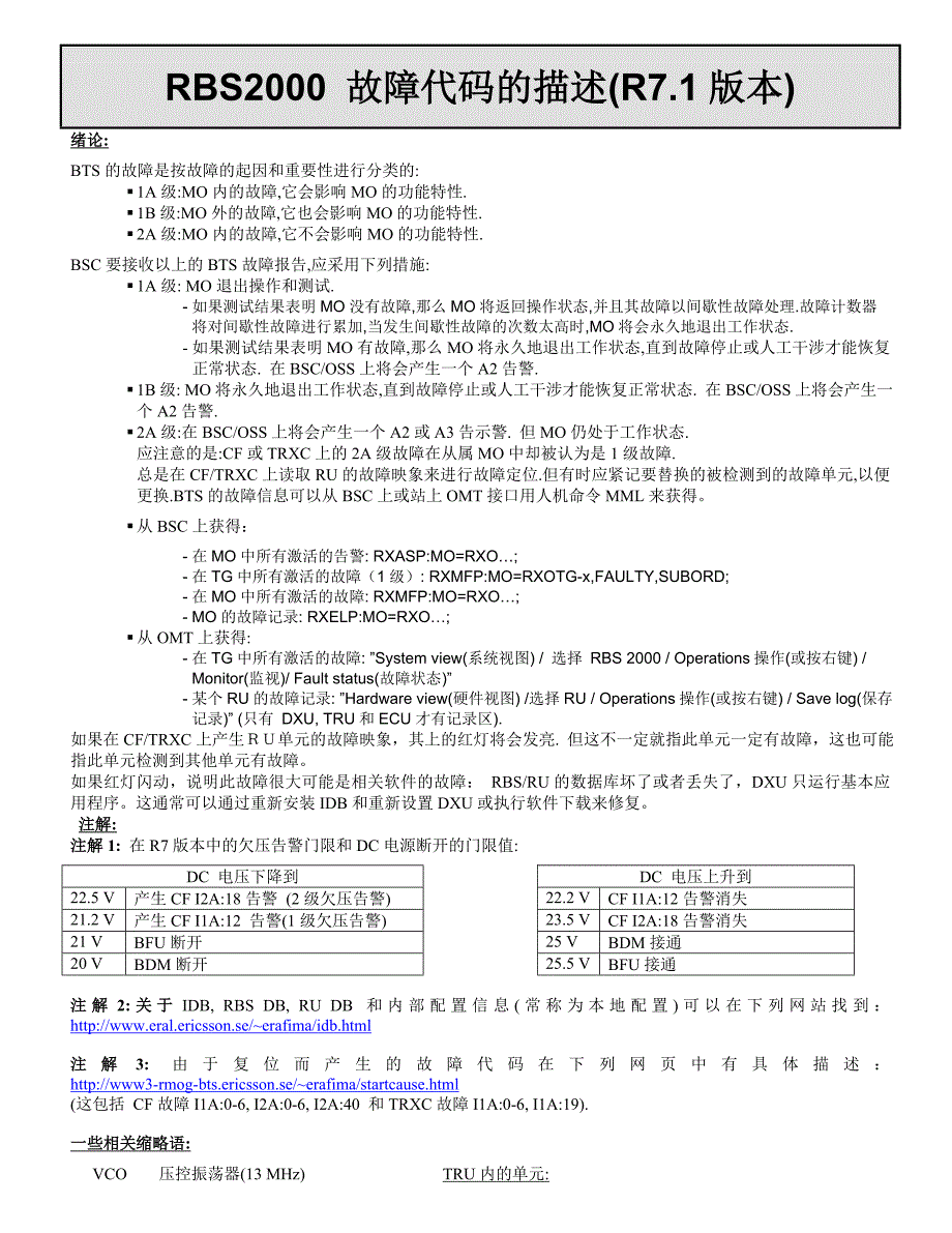 RBS2000 故障代码的描述.doc_第1页