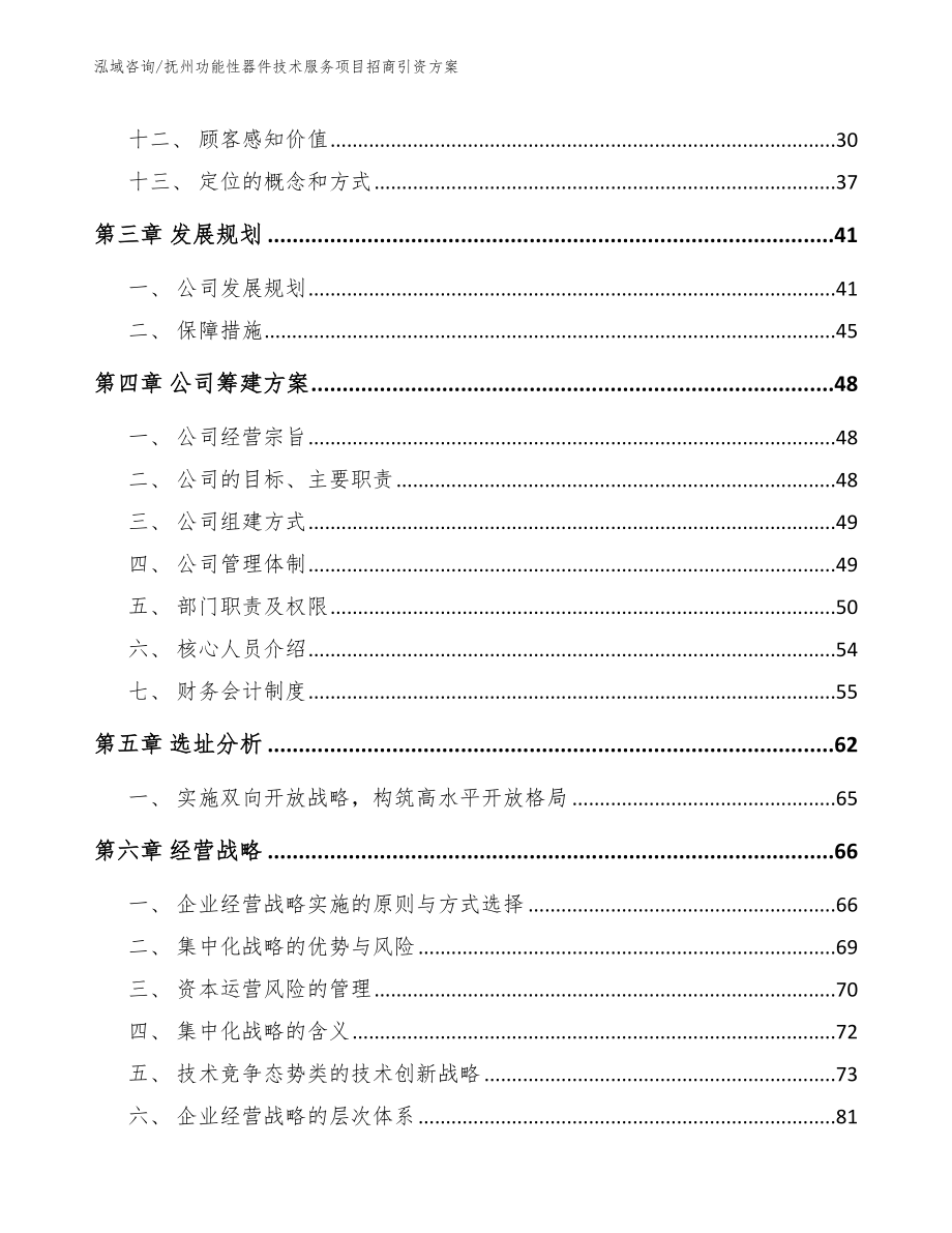 抚州功能性器件技术服务项目招商引资方案_第3页