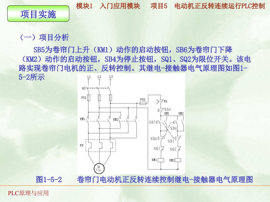 PLC实训05电动机正反转连续运行PLC控制PPT课件_第4页