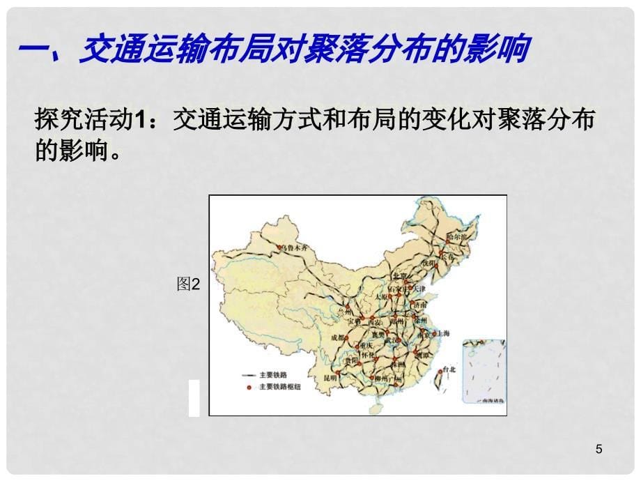 江苏省连云港市新海实验中学高中地理 4.3 交通与通信发展带来的变化课件 鲁教版必修2_第5页