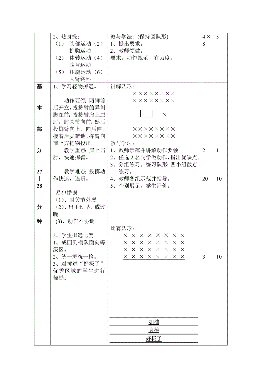 《轻物掷远》教学设计_第3页