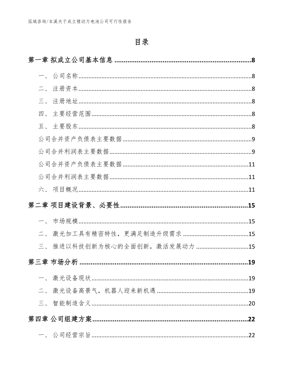 本溪关于成立锂动力电池公司可行性报告_第2页