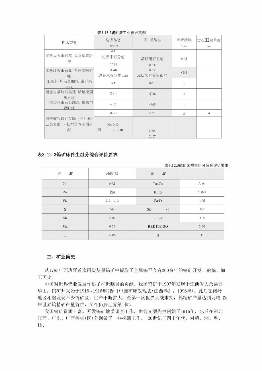 钨矿基础知识1_第3页