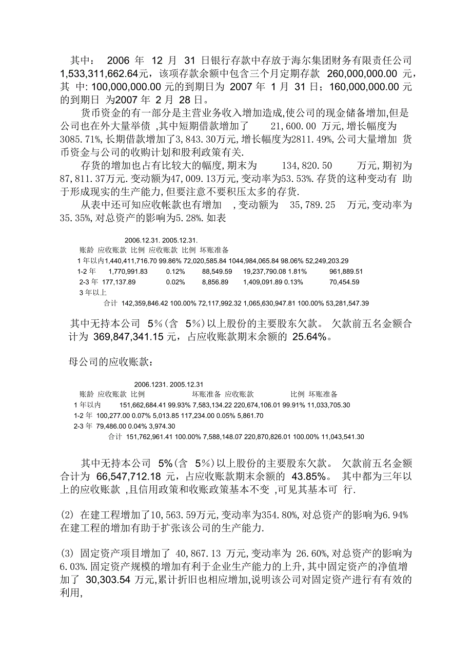 1资产负债表变动情况的分析评价_第2页