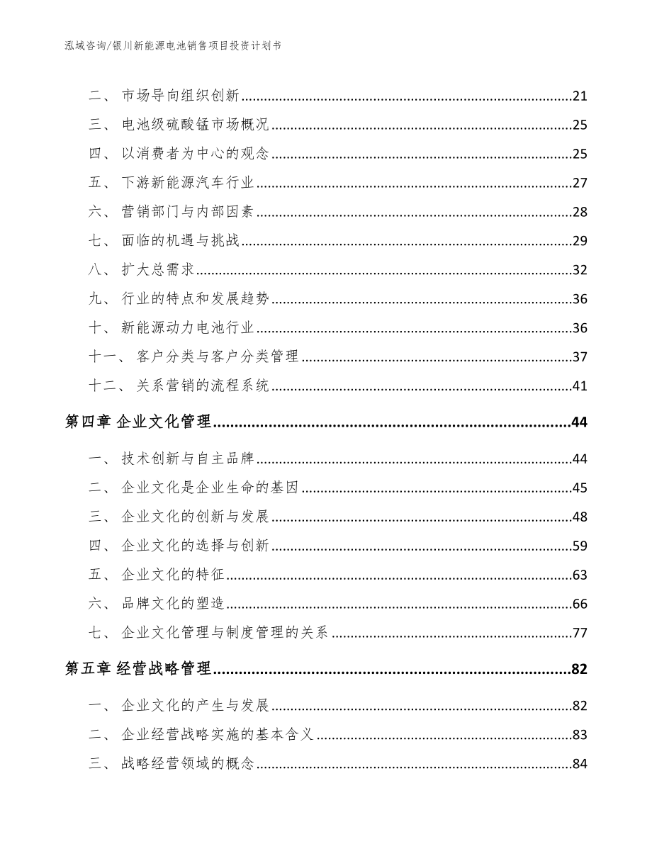 银川新能源电池销售项目投资计划书（范文模板）_第2页