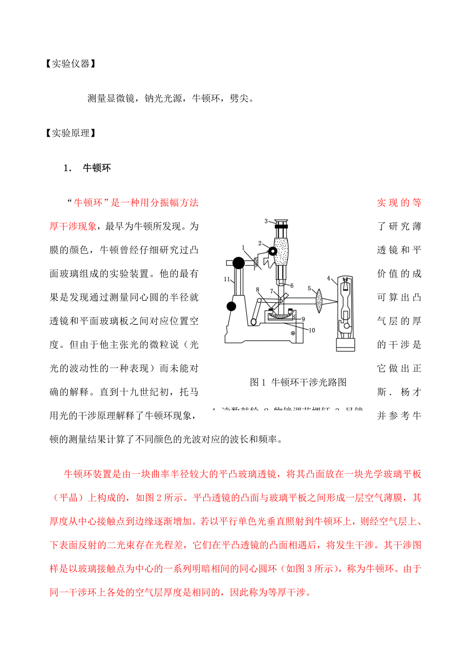 牛顿环光的等厚干涉_第2页