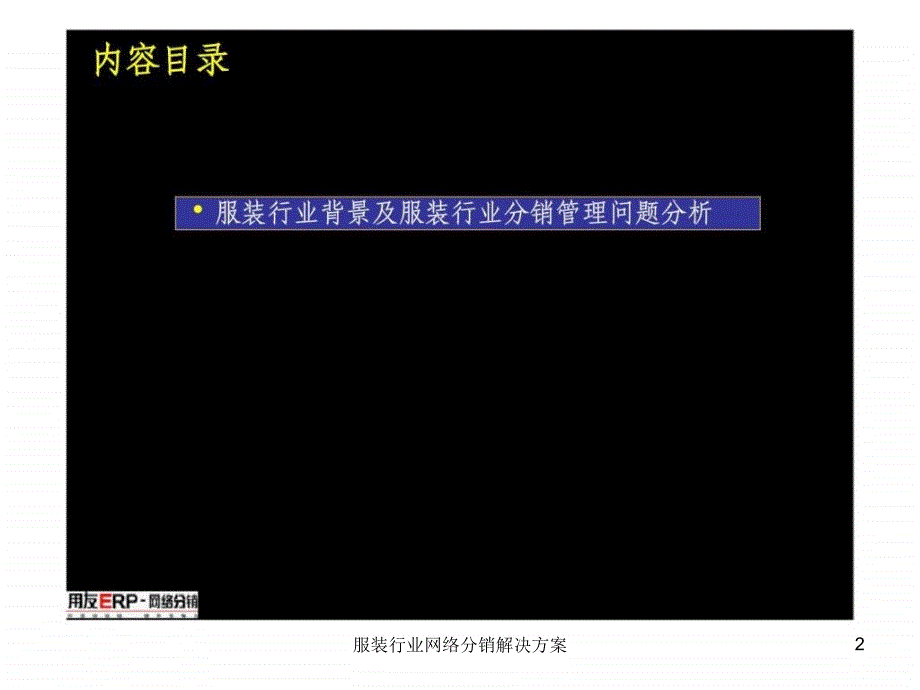 服装行业网络分销解决方案课件_第2页