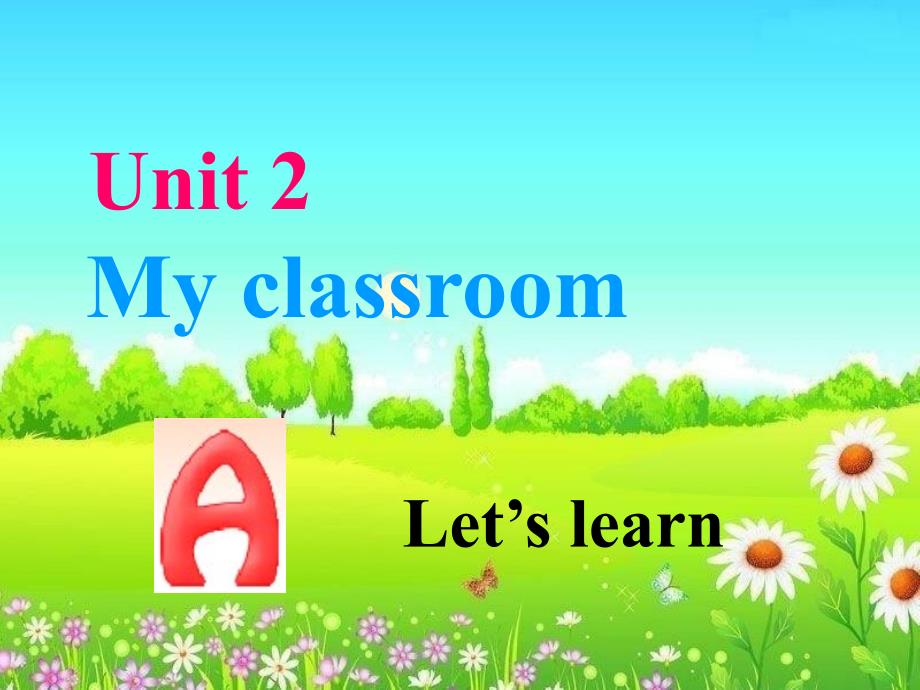 四年级Unit1ALet&#39;slearn_第1页