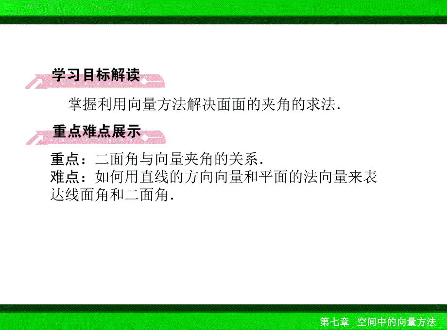 利用空间向量知识求空间中的二面角_第2页