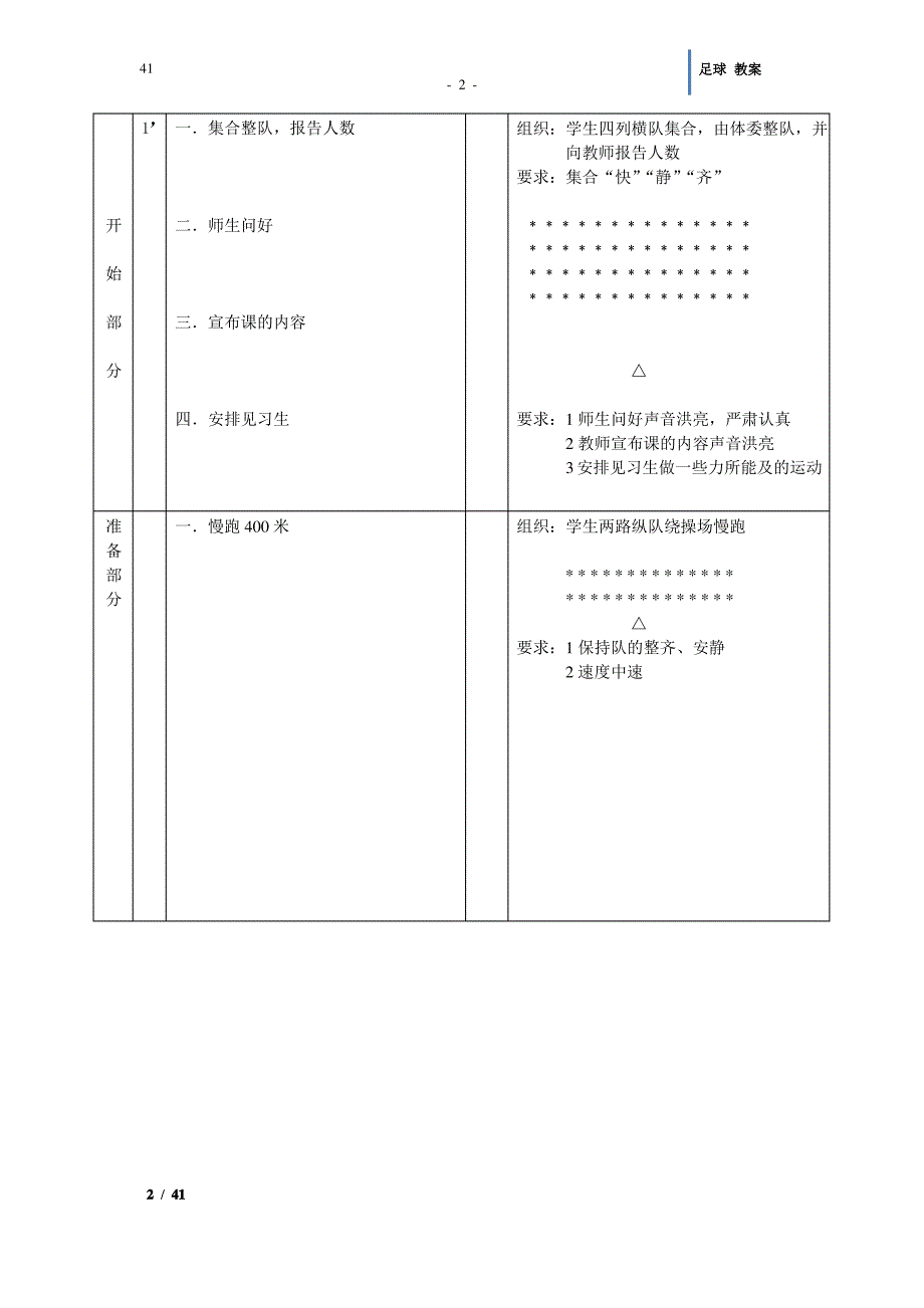 小学体育 足球 教案_第2页