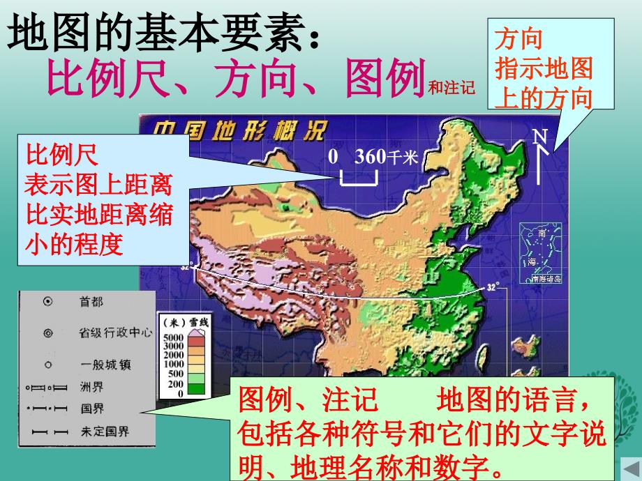 精品七年级地理上册教材梳理第二章地图课件商务星球版可编辑_第3页