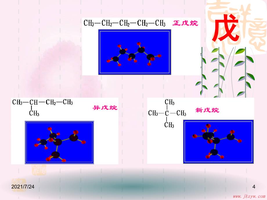 同分异构体的书写与命名PPT课件_第4页