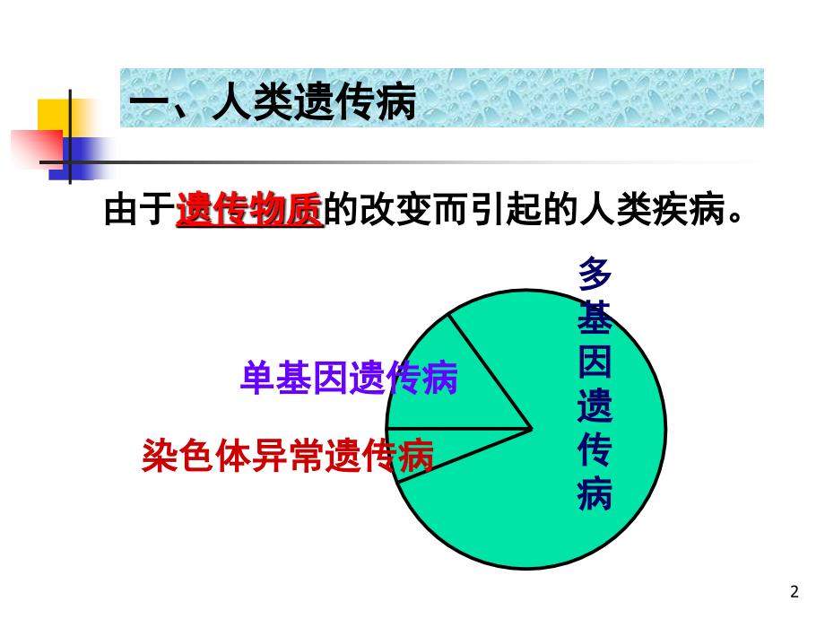 人类遗传病教学课件_第2页