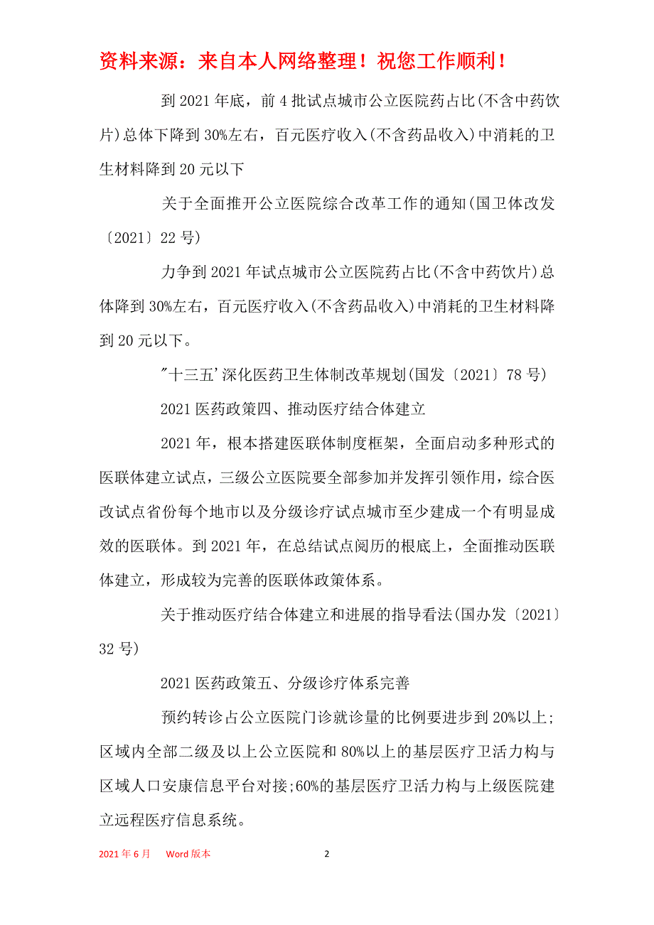 2021年2021医药政策有哪些新变化_第2页