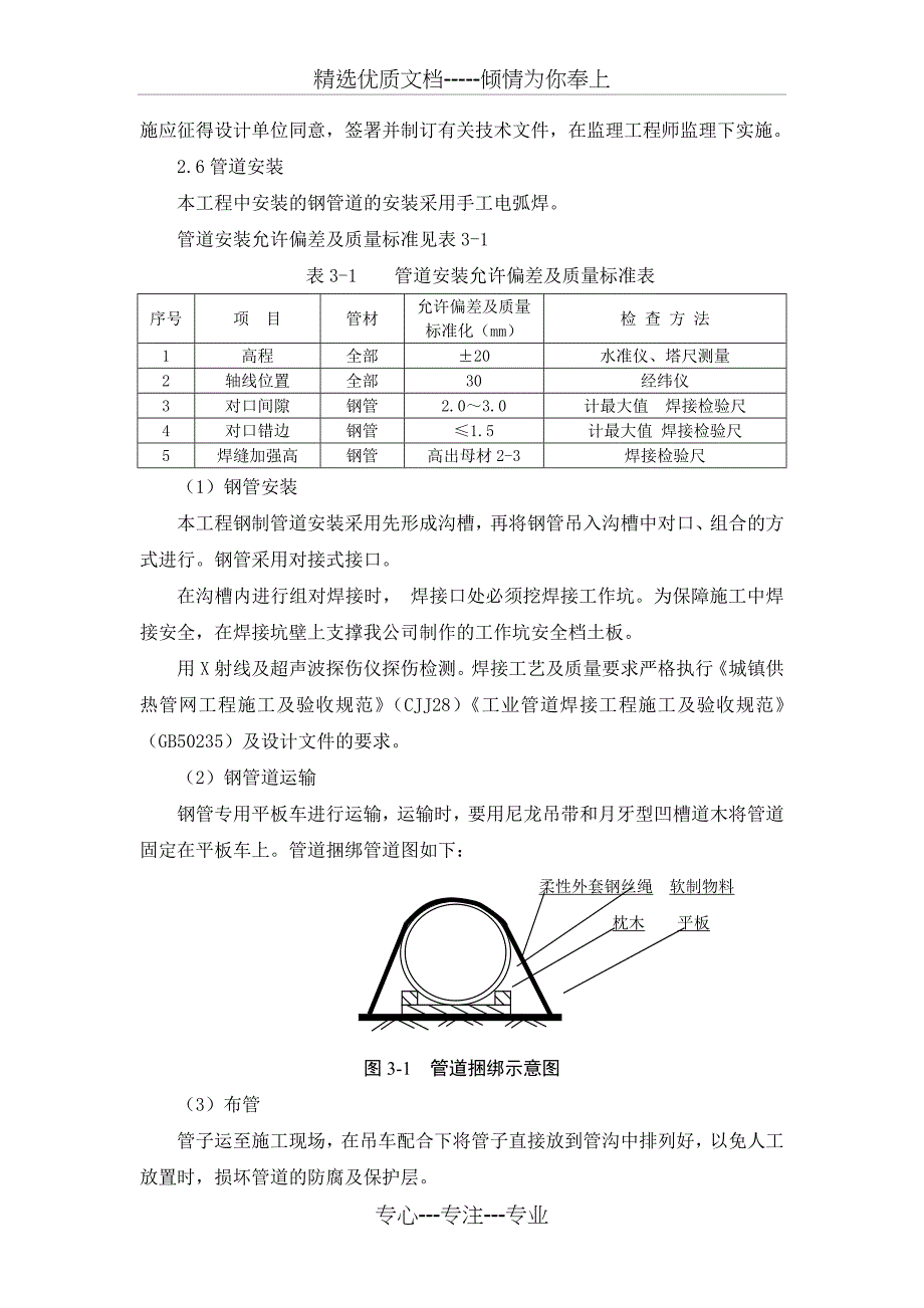 室外暖气管道施工_第4页