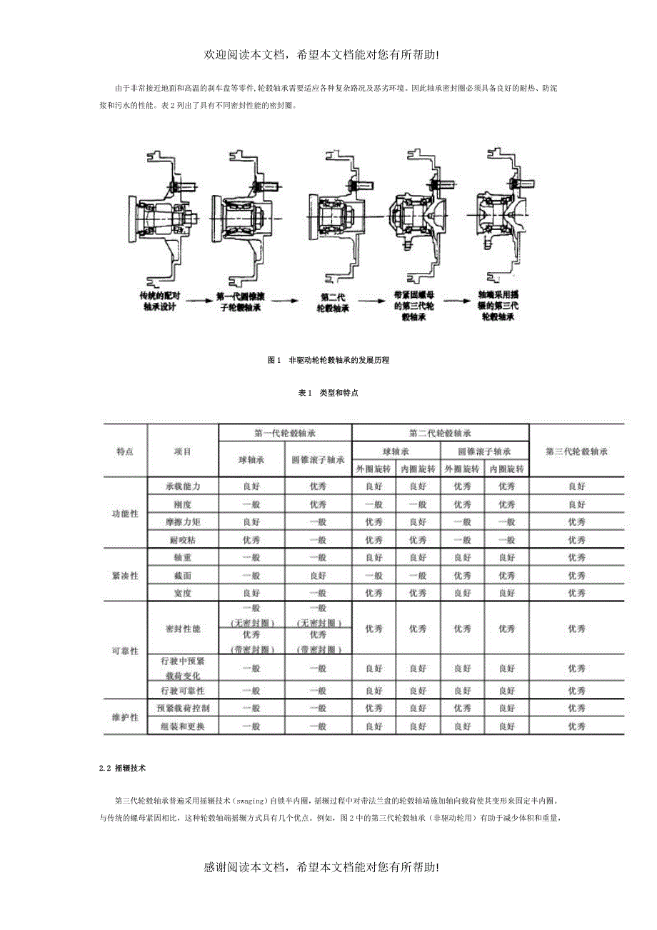 轮毂轴承的发展趋势和最新技术_第2页