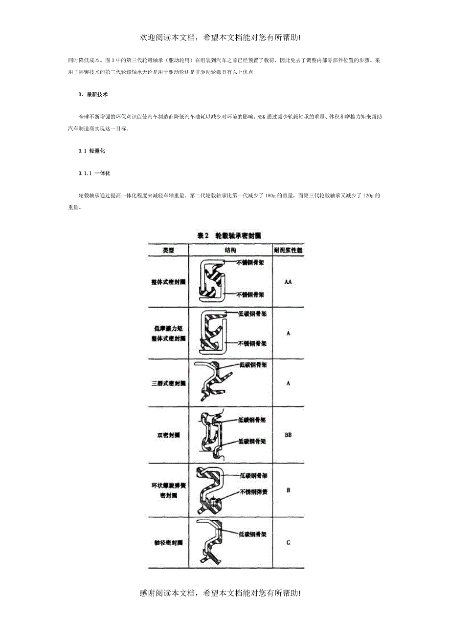 轮毂轴承的发展趋势和最新技术_第3页