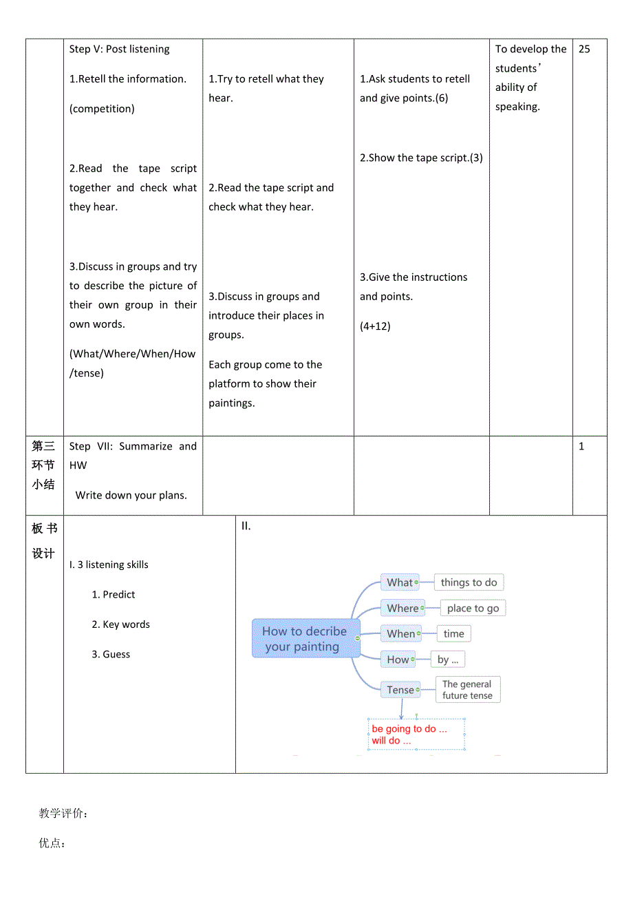 沪教版七上U5Listening教学设计及教学反思.docx_第3页