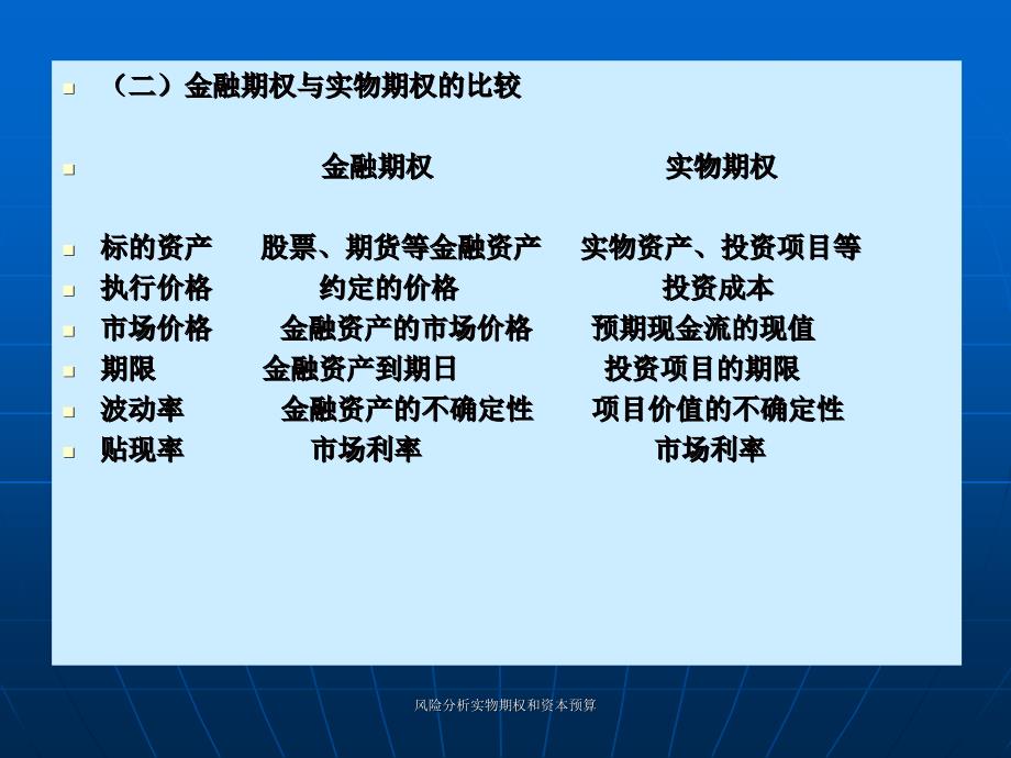 风险分析实物期权和资本预算课件_第4页