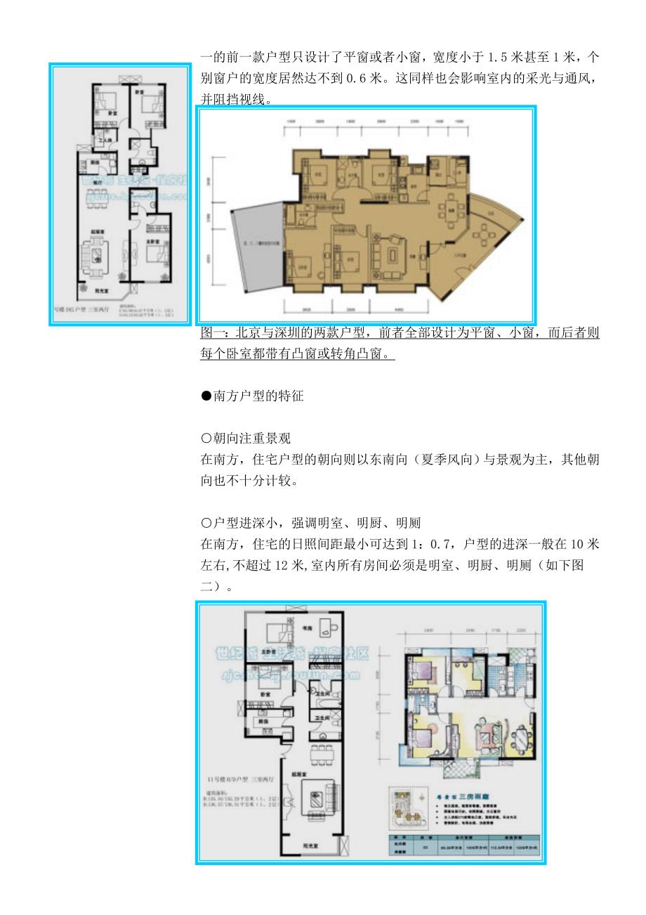 南北方建筑户型差异分析_第2页