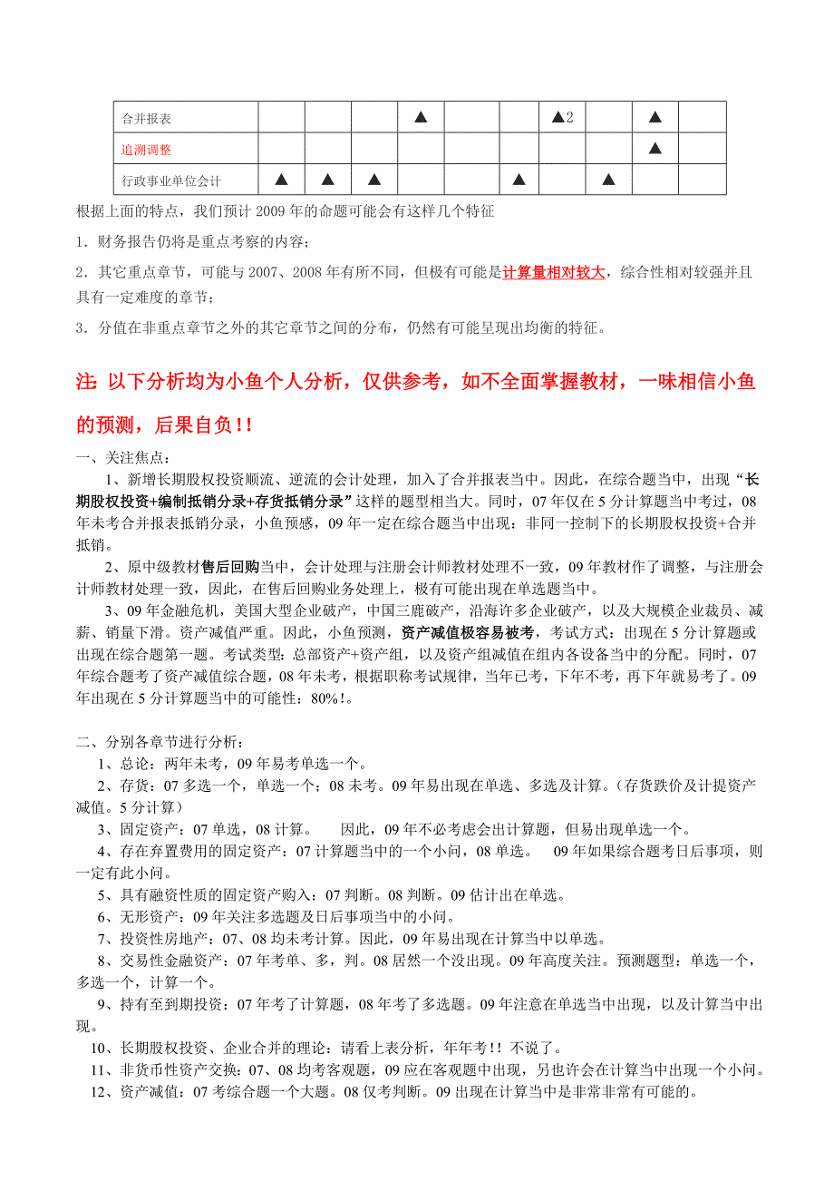 09年考试题型及分析（小鱼）.doc_第2页