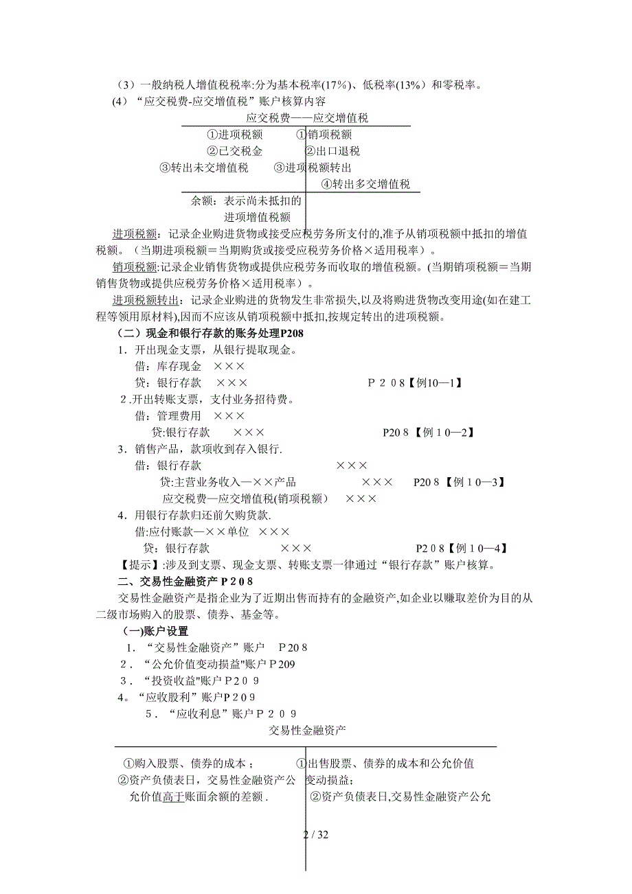 第十章主要经济业务事项的账务处理_第2页