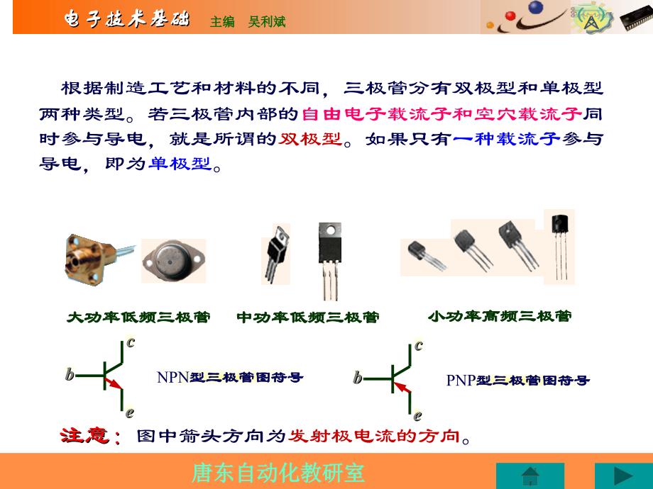 三极管的结构及工作原理解读ppt课件_第3页