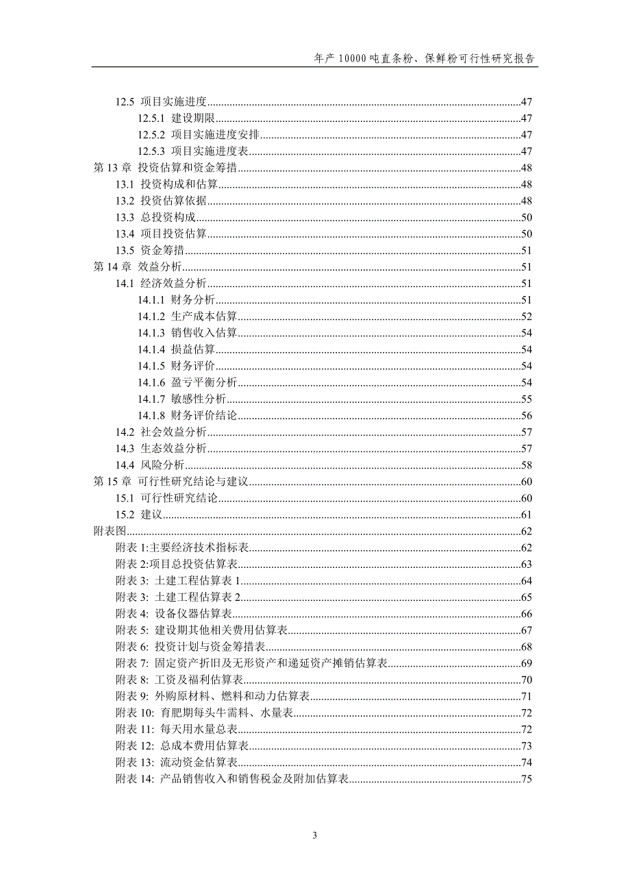 10000吨直条、保鲜粉可行性研究报告.doc_第3页