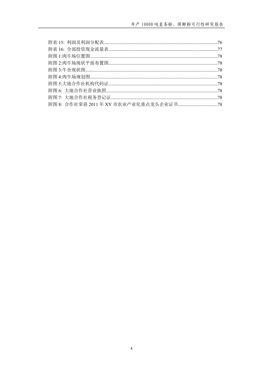 10000吨直条、保鲜粉可行性研究报告.doc_第4页