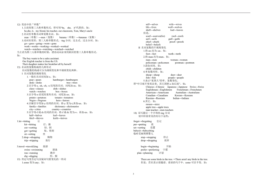 新目标八年级英语上册知识点总结-新目标[整理].doc_第3页