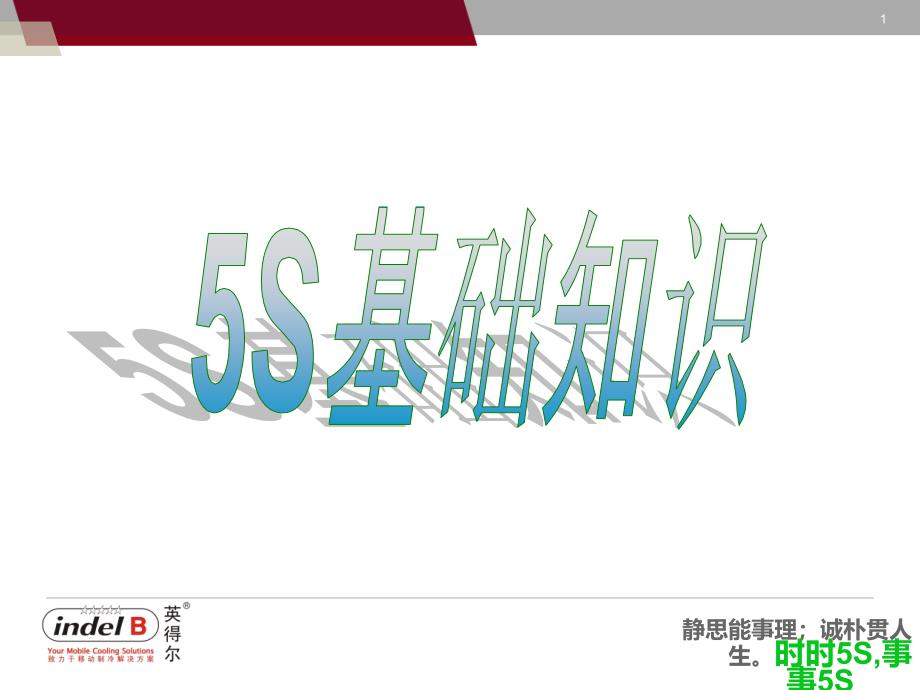 5S宣传资料(图文版)_第1页