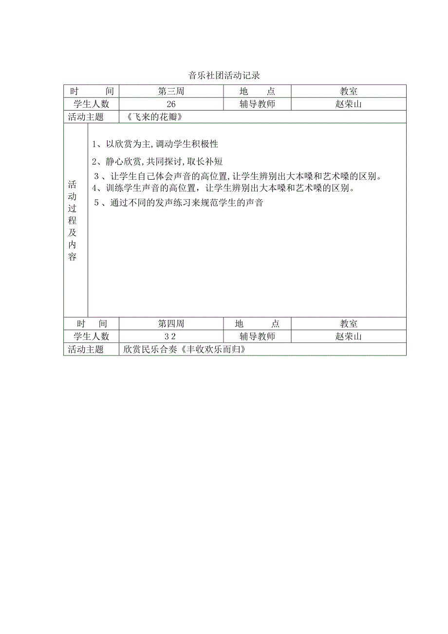 音乐社团活动记录_第2页