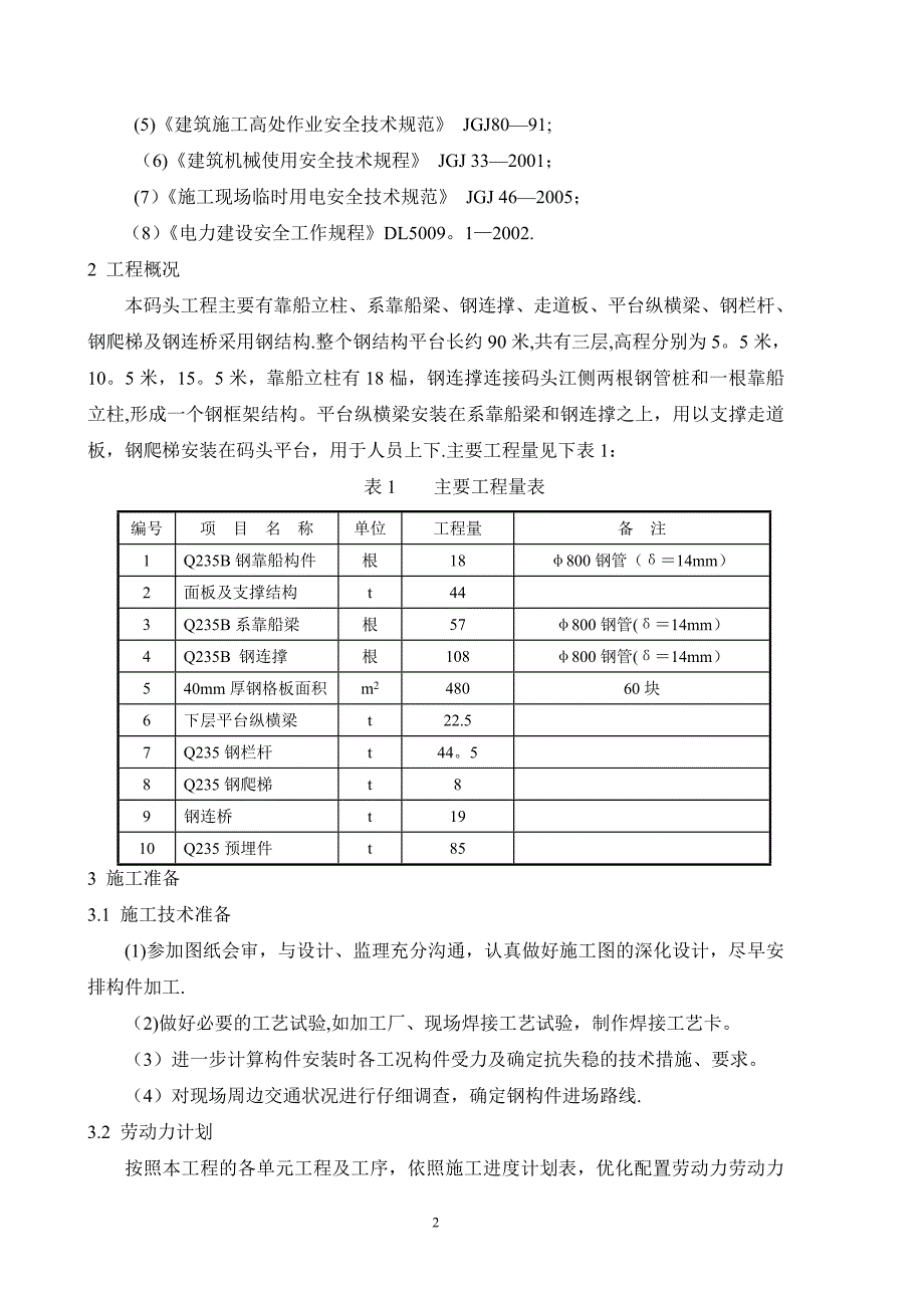 钢结构制安施工方案_第2页